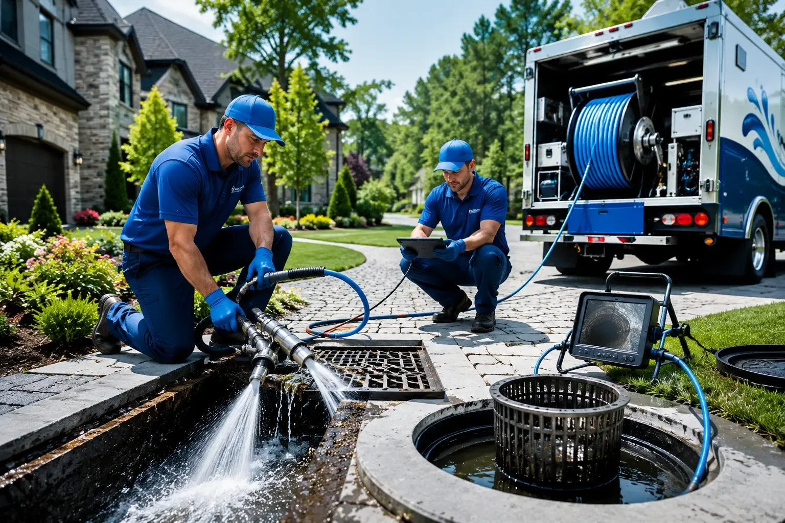 Local outdoor drain cleaning professionals in Lexington, IL
