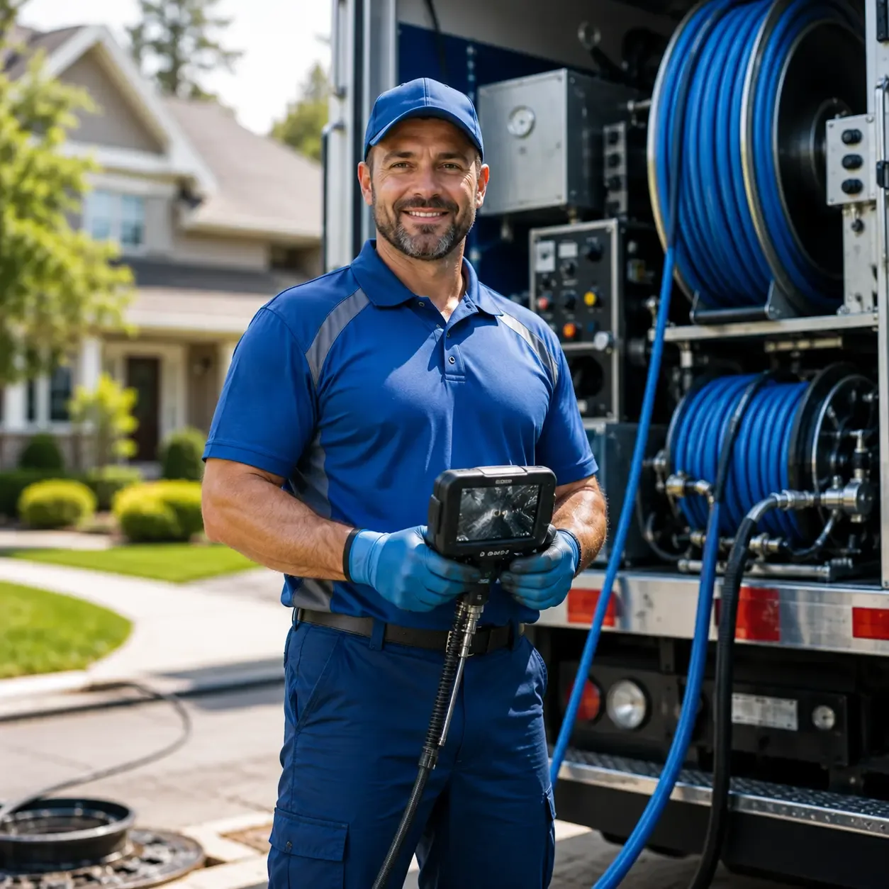 Local outdoor drain cleaning specialists in Lexington, IL